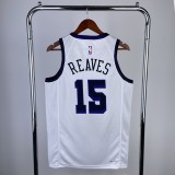 Los Angeles Lakers City Edition White  #15  REAVES   1:1 Quality NBA Season Jerseys  2023