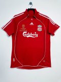 Retro Liverpool Home UEFA Champions 1:1 Quality Soccer Jersey   2006-2008