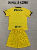 Club America  Home kids 1:1 Quality Soccer Jersey  24-25