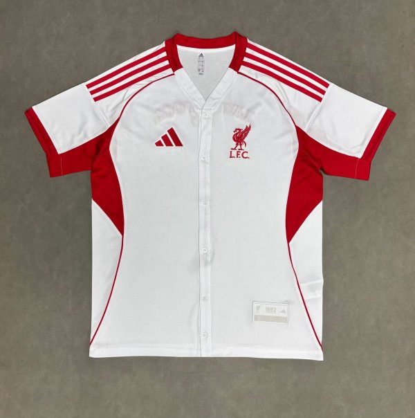 MLB Liverpool White Baseball  Jerseys  2025 25-26
