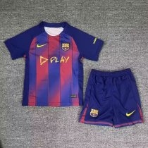Barcelona music festival Special Edition kids  1:1 Quality Soccer Jersey 25-26