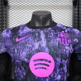 Barcelona  Pre match uniform Player  1:1 Quality Soccer Jersey 25-26