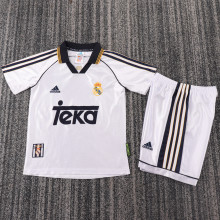 Retro Real Madrid  home Kids  1998-2000