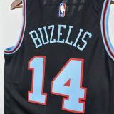 Chicago Bulls Black #14 BUZELIS 1:1 Quality NBA  Season Jerseys 2026