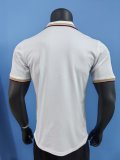 Real Madrid Polo Fans  White 1:1 Quality Soccer Jersey  26-27
