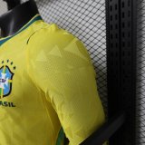 Brazil home long  player 1:1 Quality Soccer Jersey 26-27（2026）