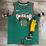 Memphis Grizzlies Green #12 MORANT 1:1 Quality NBA Jerseys