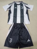 Juventus Home Kids 1:1 Quality Soccer Jersey   24-25
