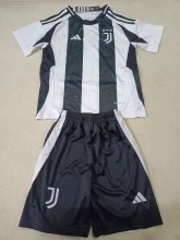 Juventus Home Kids 1:1 Quality Soccer Jersey   24-25