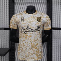 Palestine Yellow Player   25-26  1:1 Quality Soccer Jersey