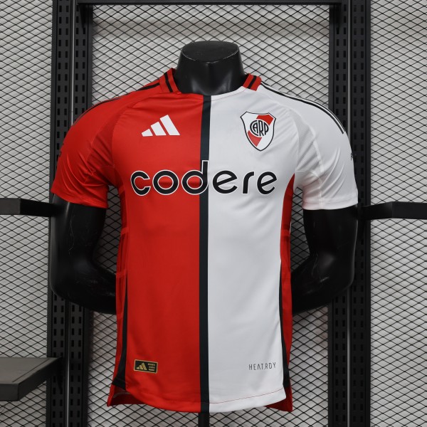 River Plate three away  Player  1:1 Quality Soccer Jersey   25-26