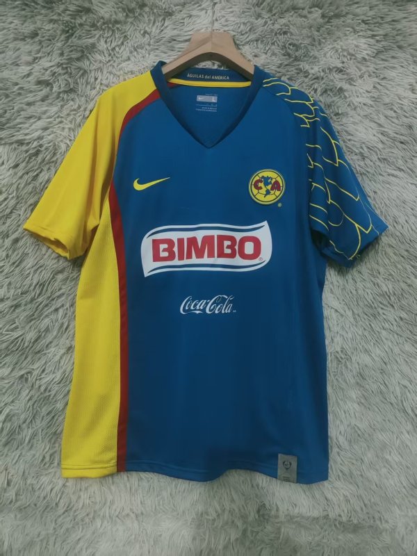 Retro America Away 1:1 Quality Soccer Jersey  2007-2008