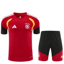 Germany Training  Fans Kits Red   (Kids And Man ) 1:1 Quality Soccer Jersey 26-27 (2026)