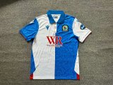 Blackburn  home Fans 1:1 Quality Soccer Jersey  24-25