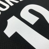 Brooklyn Nets Black #12 HARRIS 1:1 Quality NBA  Season Jerseys 75 Year
