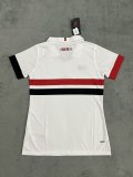 Sao Paulo home Women fans 1:1 Quality Soccer Jersey  24-25