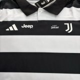 Juventus fourth Away Long Sleeve  Fans 1:1 Quality Soccer Jersey   25-26