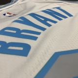 Los Angeles Lakers  Kobe #24 BRYANT  Retro White NBA Jerseys 2021