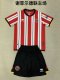 Sheffield  home kids   1:1 Quality Soccer Jersey   24-25