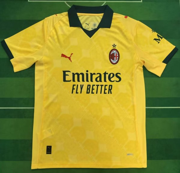 AC Milan third away  fans 1:1 Quality Soccer Jersey 25-26