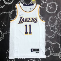 Los Angeles Lakers  75 Year  White  #11 IRVING 1:1 Quality NBA Season Jerseys