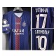 PSG Paris Home Super Cup +final Player  #10 O.DEMBELE #17 VITINHA 1:1 Quality Soccer Jersey  25-26
