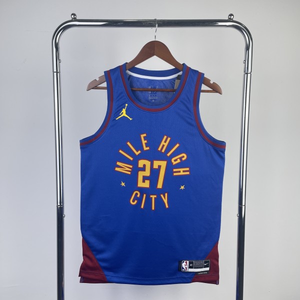 Denver Nuggets Blue #27 MIURRAY 1:1 Quality NBA  Season Jerseys 2023