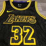 Los Angeles Lakers Black Mamba Great Snake Edition #32 JOHNSON 1:1 Quality NBA Season Jerseys