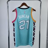 San Antonio Spurs City Edition Blue #21 DUNCAN 1:1 Quality NBA  Season Jerseys 2023