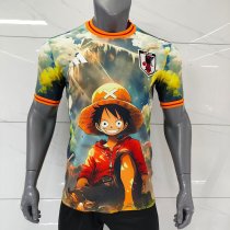 Japan Special Edition  One Piece Anime Edition Fans 1:1 Quality Soccer Jersey  25-26