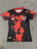 Sao Paulo third away women fans 1:1 Quality Soccer Jersey  24-25