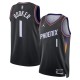 Phoenix Suns  Black #1 ROOKER  NBA Jerseys  25-26