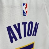 Los Angeles Lakers  White #5 AYTON 1:1 Quality NBA Jerseys  2023