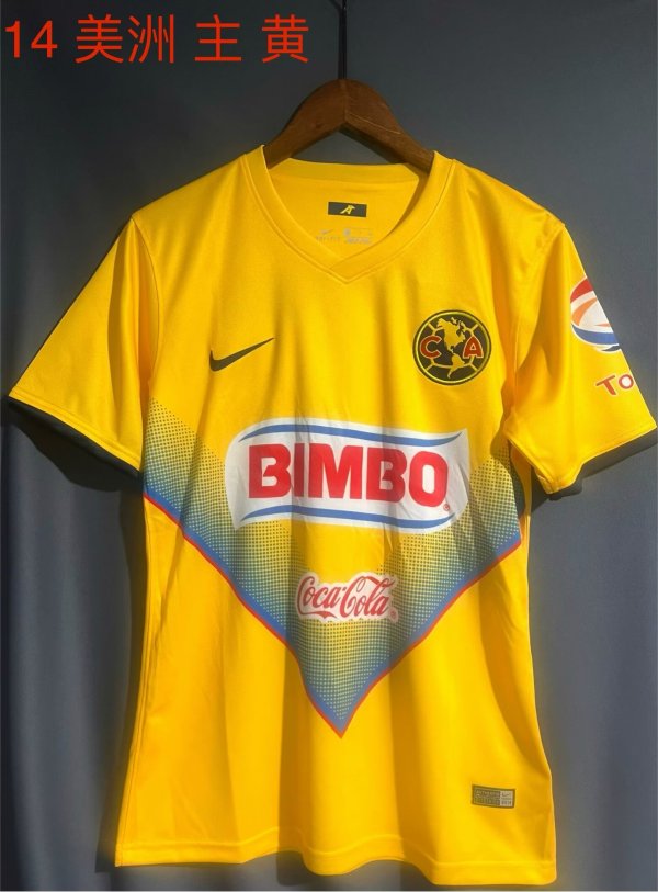 Retro America Home fans 1:1 Quality Soccer Jersey  2014