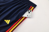 spain Windbreaker Sets With pants  Blue 1:1 Quality Soccer Jersey  26-27 (2026)