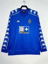 Retro Juventus away LONG   Fans 1:1 Quality Soccer Jersey    1999-2000