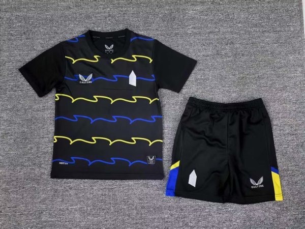 Everton Third  Away  Kids 1:1 Quality Soccer Jersey 25-26