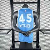 Cleveland Cavaliers Blue City Edition #45 MITCHELL 1:1 Quality NBA  Season Jerseys 2025