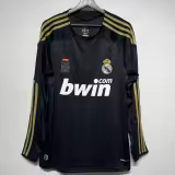 Retro Real Madrid long Away 1:1 Quality Soccer Jersey    2009-2010