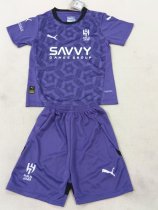 Al Hilal SFC third away kids   1:1 Quality Soccer Jersey   24-25