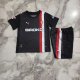 Sporting Gijon Away Kids Fans  1:1 Quality Soccer Jersey   25-26