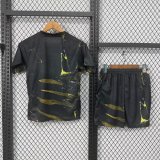 PSG Paris fourth Away Kids 1:1 Quality Soccer Jersey  25-26