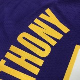 Los Angeles Lakers Purple #7 ANTHONY 1:1 Quality NBA Season Jerseys