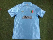 Retro Napoli  Home 1:1 Quality Soccer Jersey  1990-1991