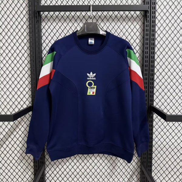 Italy hoodie Blue Jacket  Tracksuit  1:1 Quality 26-27 (2026)