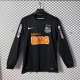 Retro Santo Away Long black  1:1 Quality Soccer Jersey  2012-2013