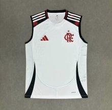 Flamengo white vest  Fans 1:1 Quality Soccer Jersey  25-26