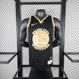 Golden State Warriors BLACK Honor Edition #30 GREEN  1:1 Quality NBA Season Jerseys 2024
