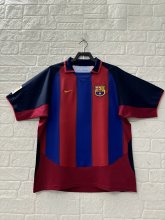 Retro Barcelona home 1:1 Quality Soccer Jersey  2002-2003