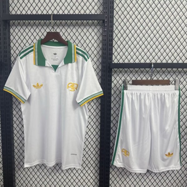 Roma Third Away With Pants Sets  Fans 1:1 Quality Soccer Jersey   25-26